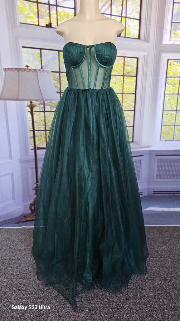 Green Corsett Gown
