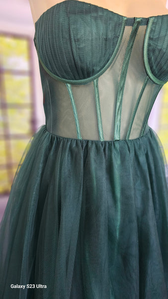 Green Corsett Gown