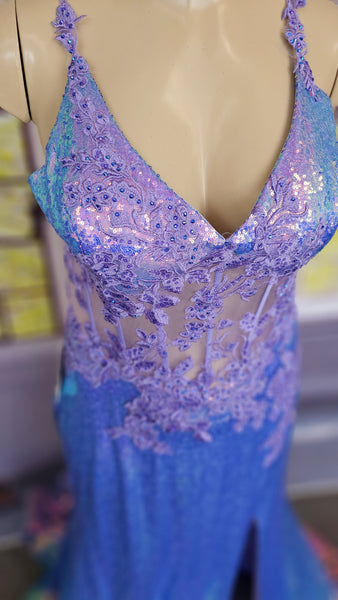 Lavender Plus Formal Dress