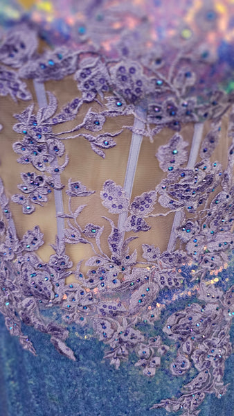 Lavender Plus Formal Dress